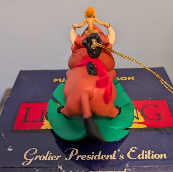 Lion King Pumbaa and Timon Ornament - Picture 5 of 8